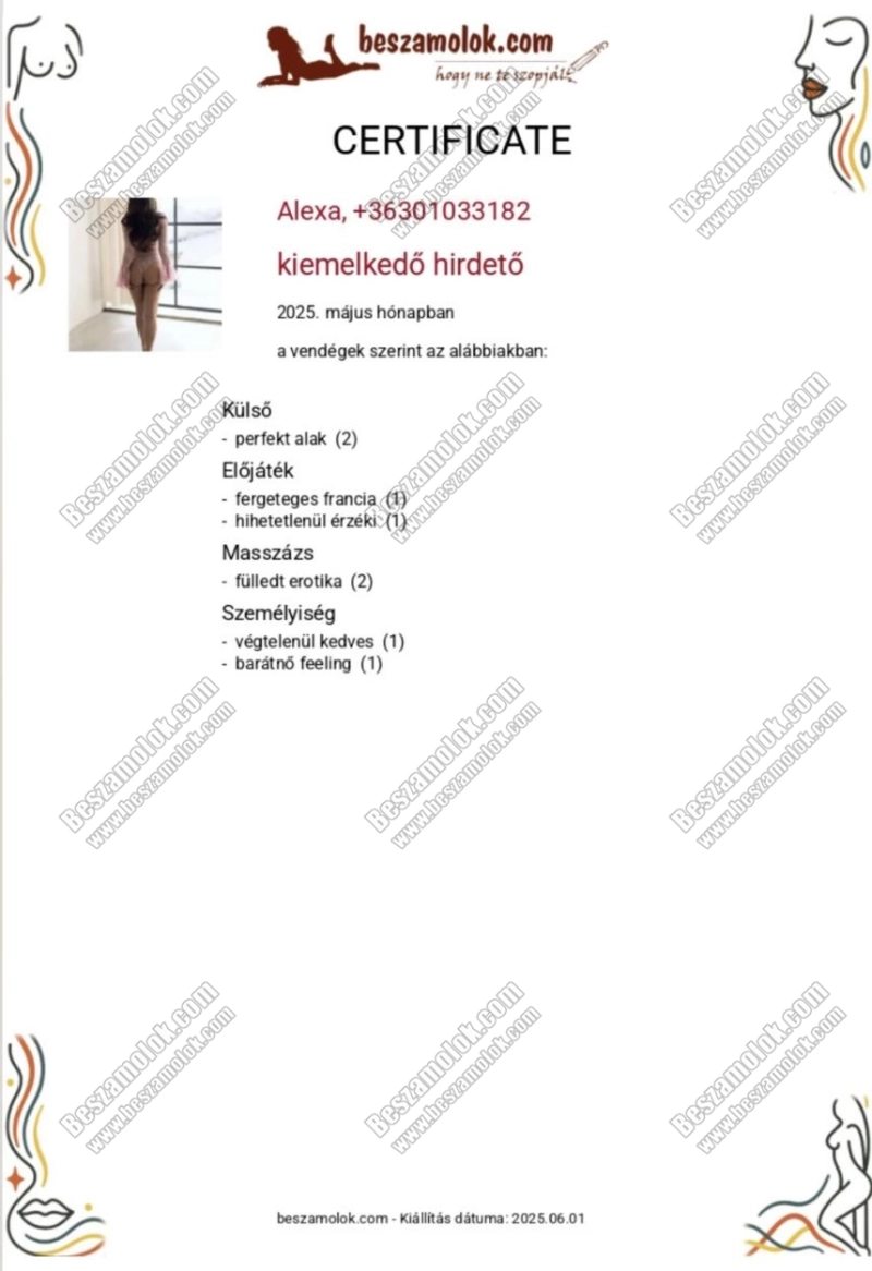 3 kép Alexa. erotikus masszázs 301033182,